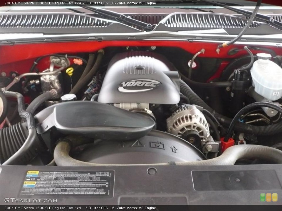 5.3 Liter OHV 16-Valve Vortec V8 Engine for the 2004 GMC Sierra 1500 #40505046