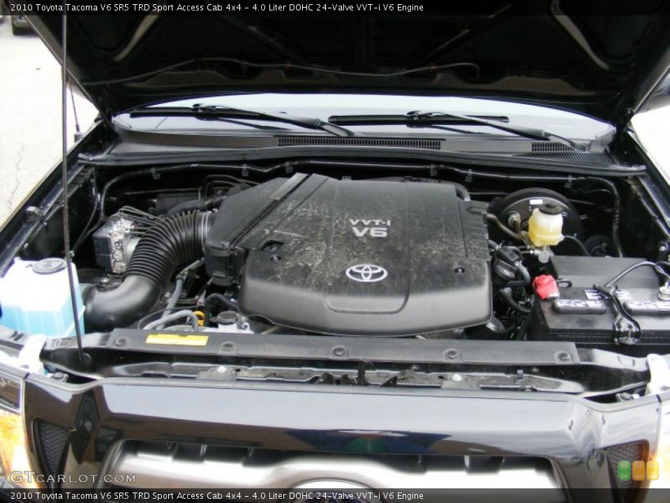 4.0 Liter DOHC 24-Valve VVT-i V6 Engine for the 2010 Toyota Tacoma #40507266