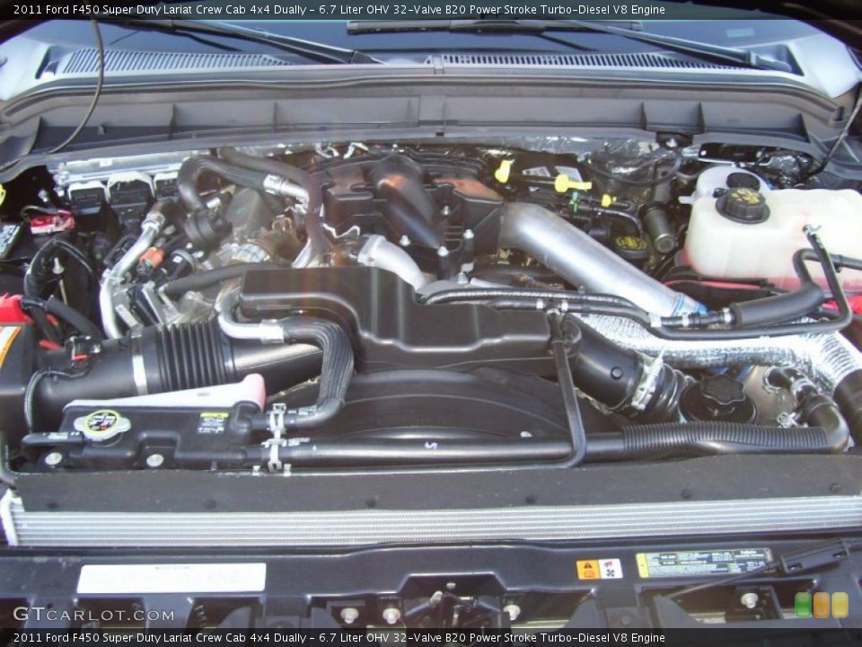 6.7 Liter OHV 32-Valve B20 Power Stroke Turbo-Diesel V8 Engine for the 2011 Ford F450 Super Duty #40512794