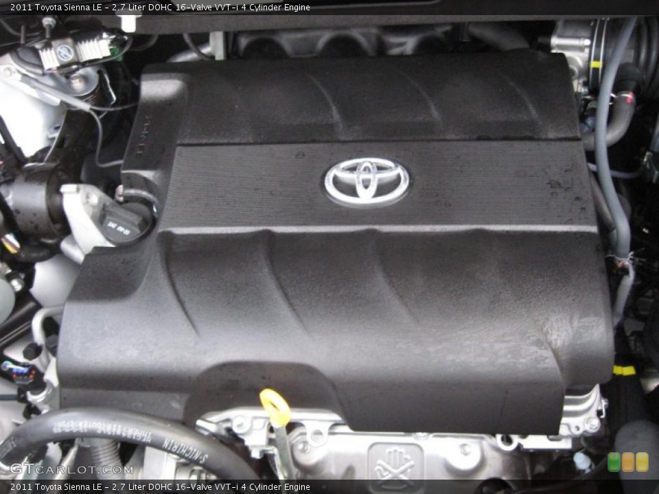 2.7 Liter DOHC 16-Valve VVT-i 4 Cylinder Engine for the 2011 Toyota Sienna #40531880