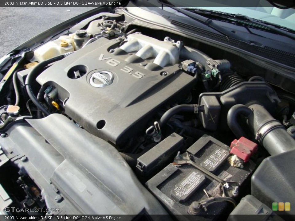 3.5 Liter DOHC 24-Valve V6 Engine for the 2003 Nissan Altima #40535213