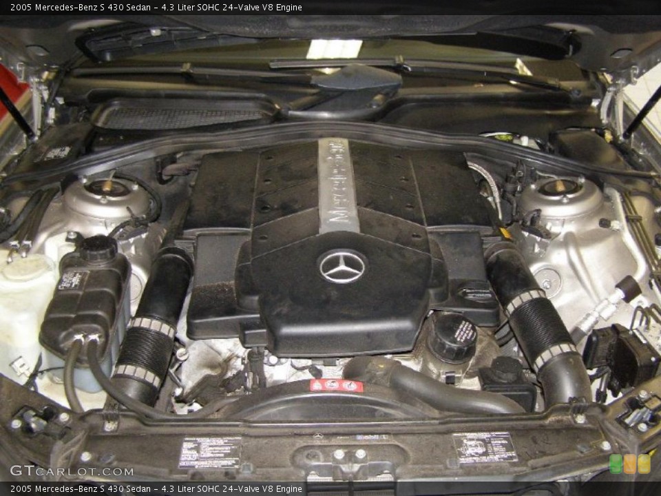 4.3 Liter SOHC 24-Valve V8 Engine for the 2005 Mercedes-Benz S #40535705