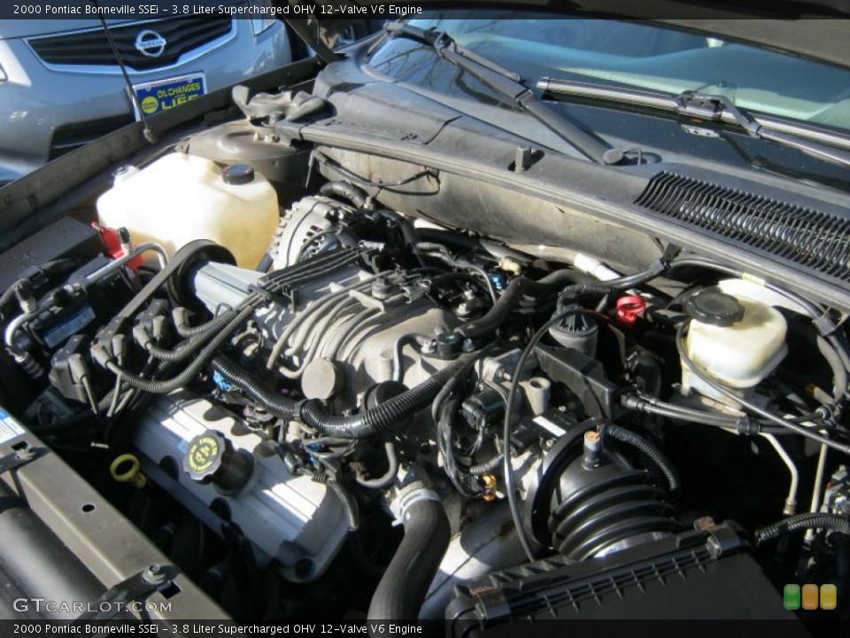 3.8 Liter Supercharged OHV 12-Valve V6 Engine for the 2000 Pontiac Bonneville #40541709