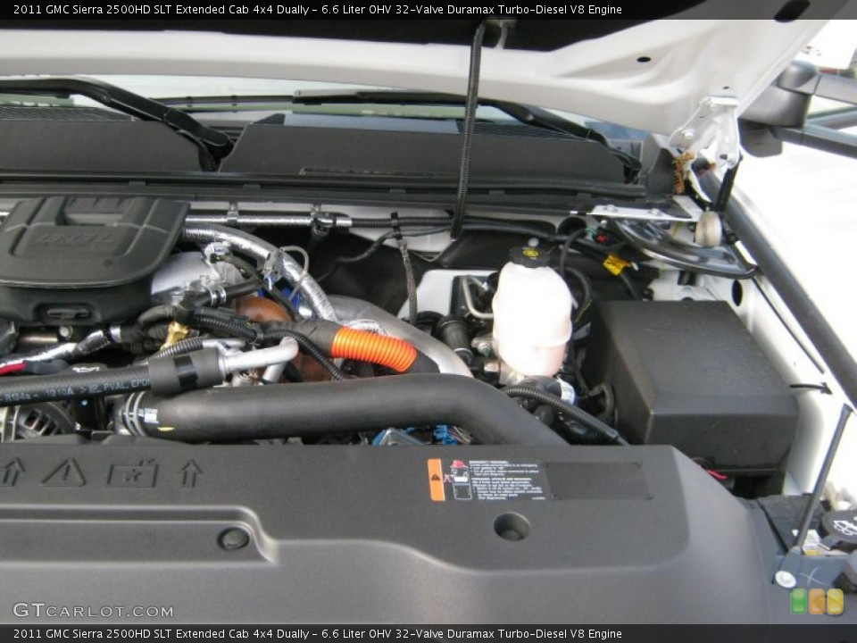 6.6 Liter OHV 32-Valve Duramax Turbo-Diesel V8 Engine for the 2011 GMC Sierra 2500HD #40543409