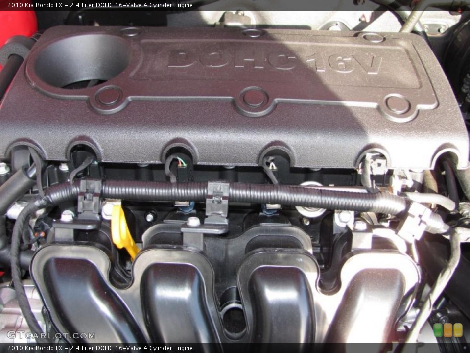 2.4 Liter DOHC 16-Valve 4 Cylinder Engine for the 2010 Kia Rondo #40545245