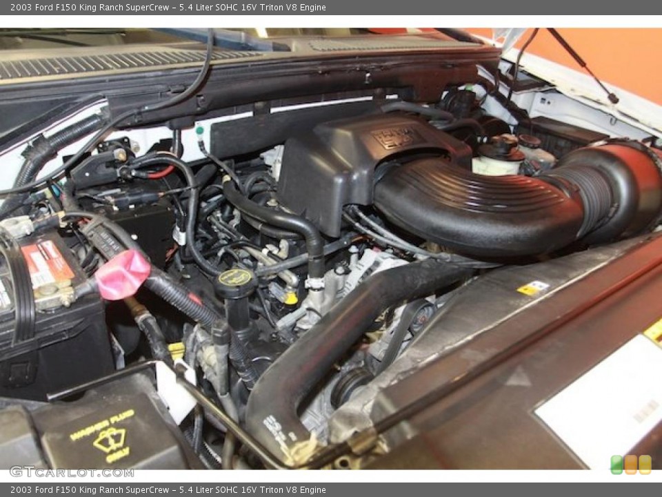 5.4 Liter SOHC 16V Triton V8 Engine for the 2003 Ford F150 #40547029