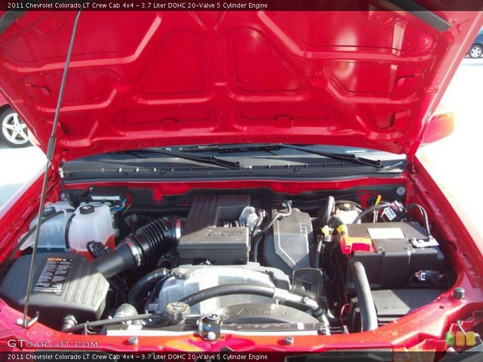 3.7 Liter DOHC 20-Valve 5 Cylinder Engine for the 2011 Chevrolet Colorado #40547513