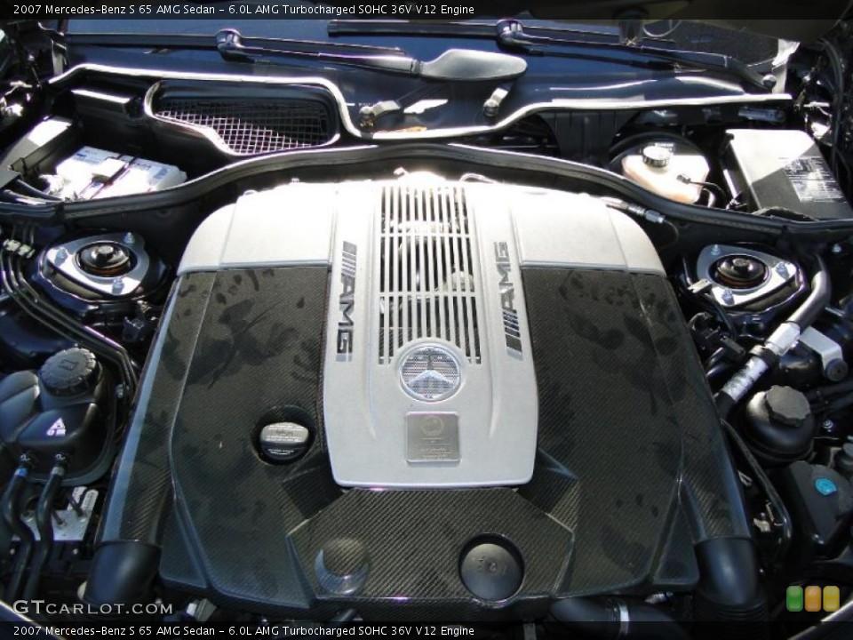 6.0L AMG Turbocharged SOHC 36V V12 Engine for the 2007 Mercedes-Benz S #40550205