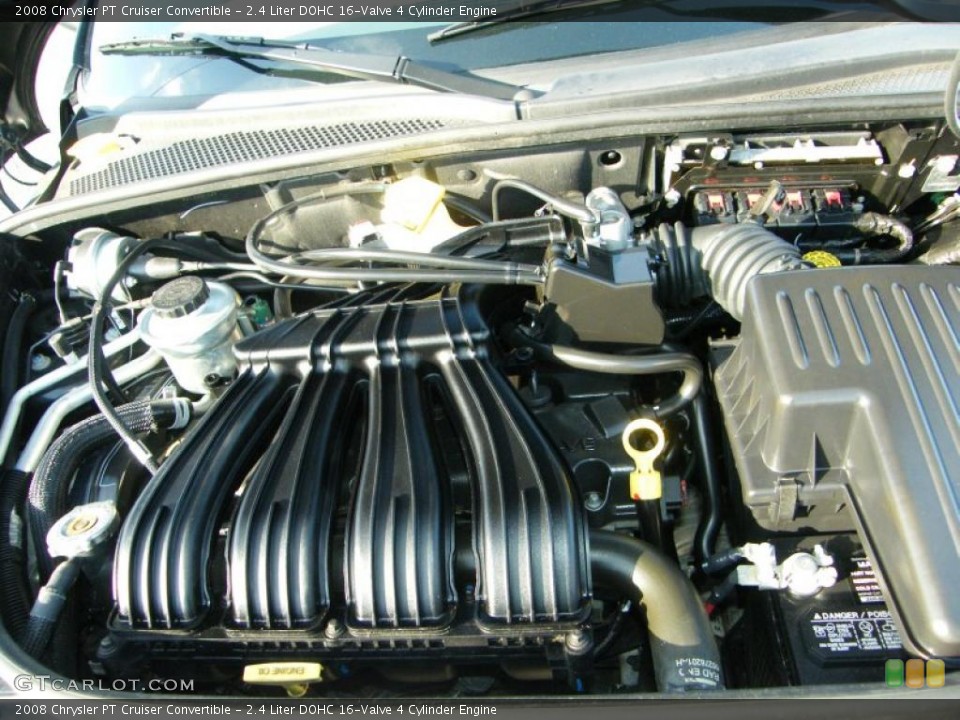 2.4 Liter DOHC 16-Valve 4 Cylinder 2008 Chrysler PT Cruiser Engine