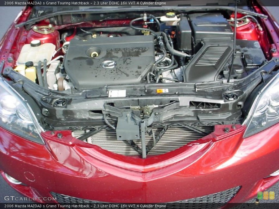 2.3 Liter DOHC 16V VVT 4 Cylinder 2006 Mazda MAZDA3 Engine