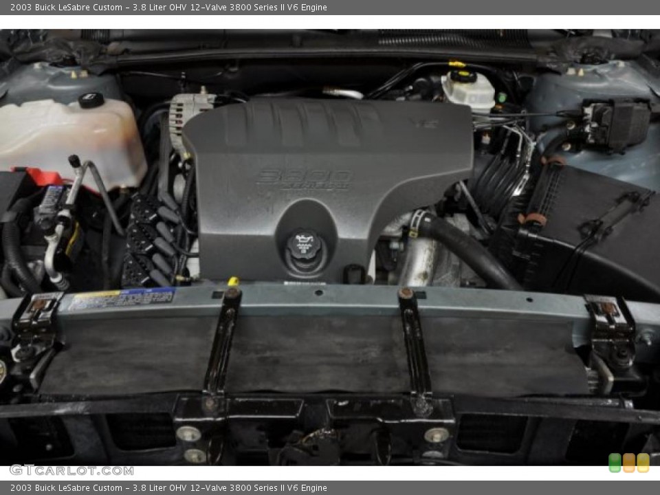 3.8 Liter OHV 12-Valve 3800 Series II V6 Engine for the 2003 Buick LeSabre #40566158
