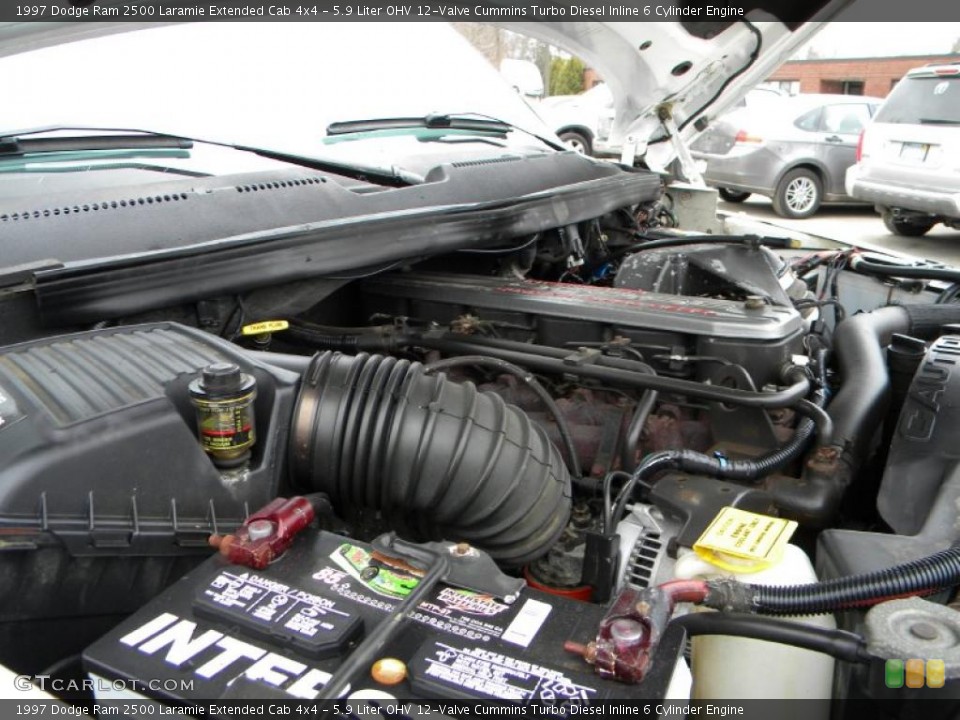5.9 Liter OHV 12-Valve Cummins Turbo Diesel Inline 6 Cylinder Engine for the 1997 Dodge Ram 2500 #40578133