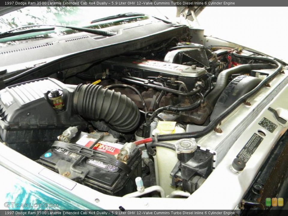 5.9 Liter OHV 12-Valve Cummins Turbo Diesel Inline 6 Cylinder Engine for the 1997 Dodge Ram 3500 #40579573