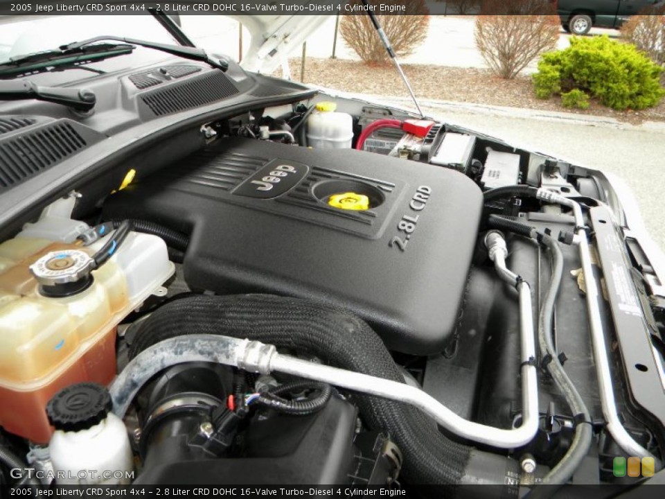 2.8 Liter CRD DOHC 16-Valve Turbo-Diesel 4 Cylinder Engine for the 2005 Jeep Liberty #40588229