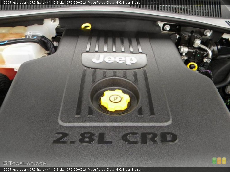 2.8 Liter CRD DOHC 16-Valve Turbo-Diesel 4 Cylinder Engine for the 2005 Jeep Liberty #40588253