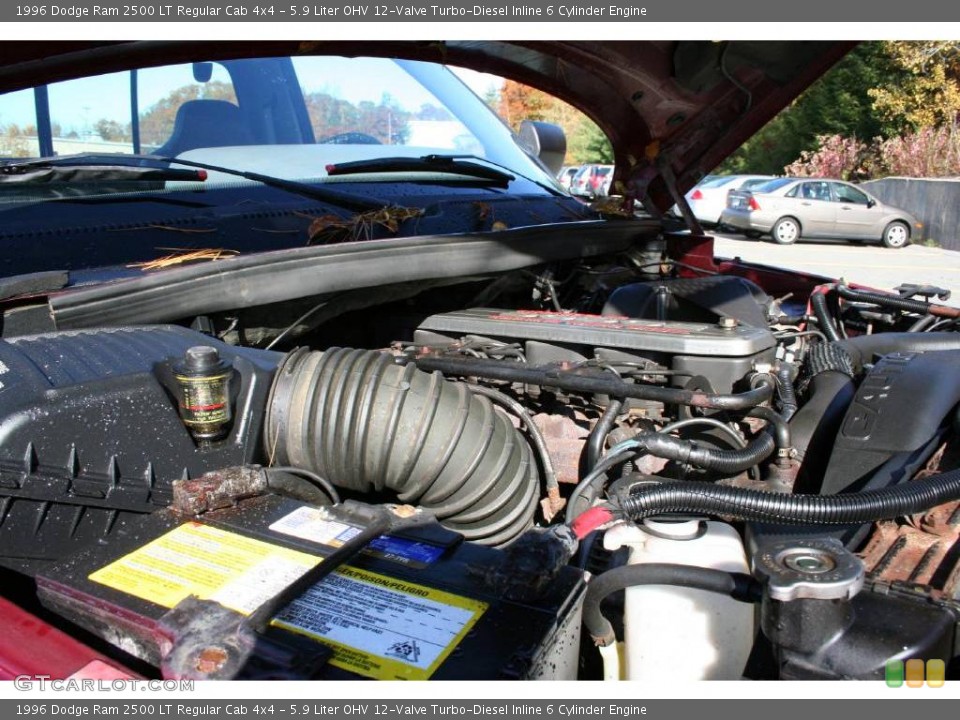 5.9 Liter OHV 12-Valve Turbo-Diesel Inline 6 Cylinder Engine for the 1996 Dodge Ram 2500 #40589013