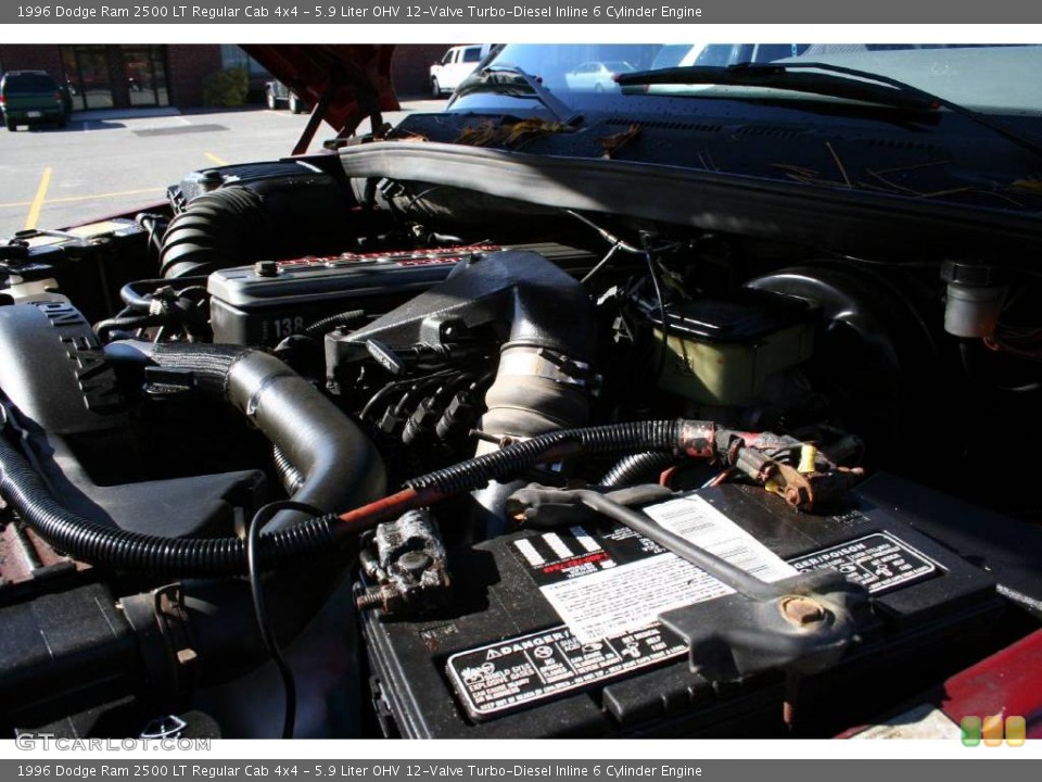 5.9 Liter OHV 12-Valve Turbo-Diesel Inline 6 Cylinder Engine for the 1996 Dodge Ram 2500 #40589025