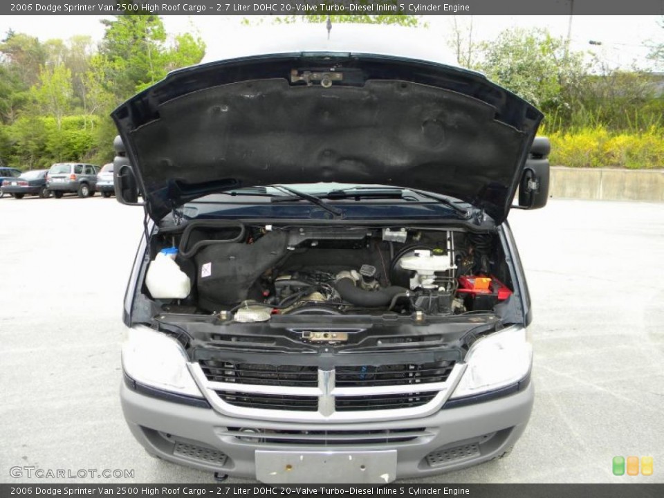 2.7 Liter DOHC 20-Valve Turbo-Diesel Inline 5 Cylinder Engine for the 2006 Dodge Sprinter Van #40595589