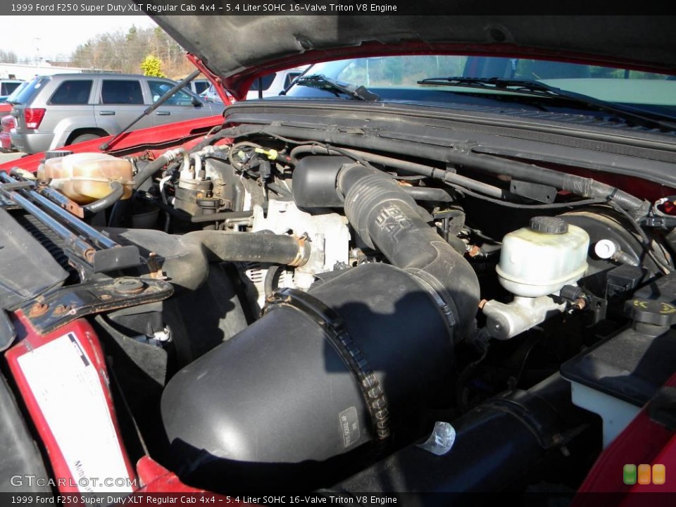 5.4 Liter SOHC 16-Valve Triton V8 Engine for the 1999 Ford F250 Super Duty #40599053