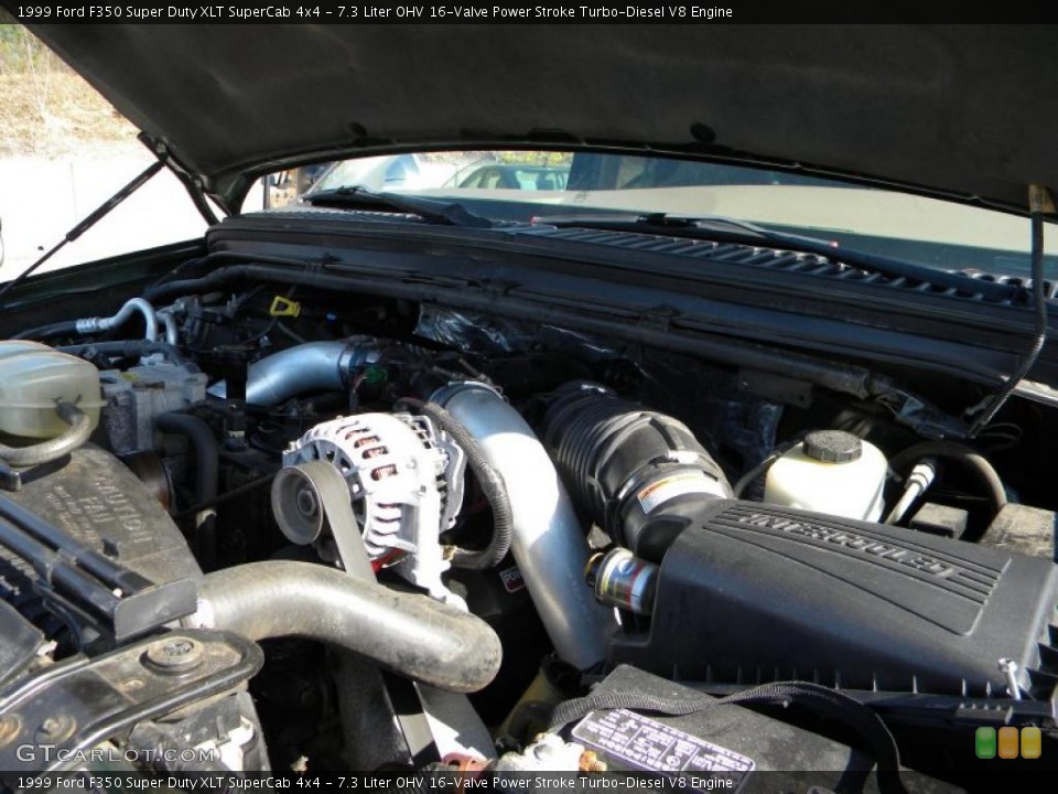 7.3 Liter OHV 16-Valve Power Stroke Turbo-Diesel V8 Engine for the 1999 Ford F350 Super Duty #40603001