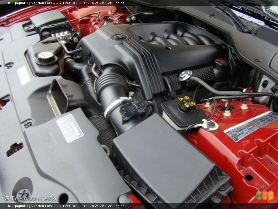 4.2 Liter DOHC 32-Valve VVT V8 Engine for the 2007 Jaguar XJ #40603317