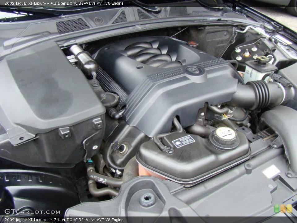 4.2 Liter DOHC 32-Valve VVT V8 Engine for the 2009 Jaguar XF #40603737