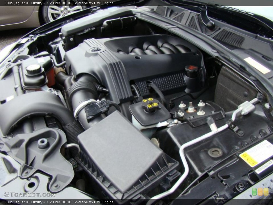 4.2 Liter DOHC 32-Valve VVT V8 Engine for the 2009 Jaguar XF #40603749