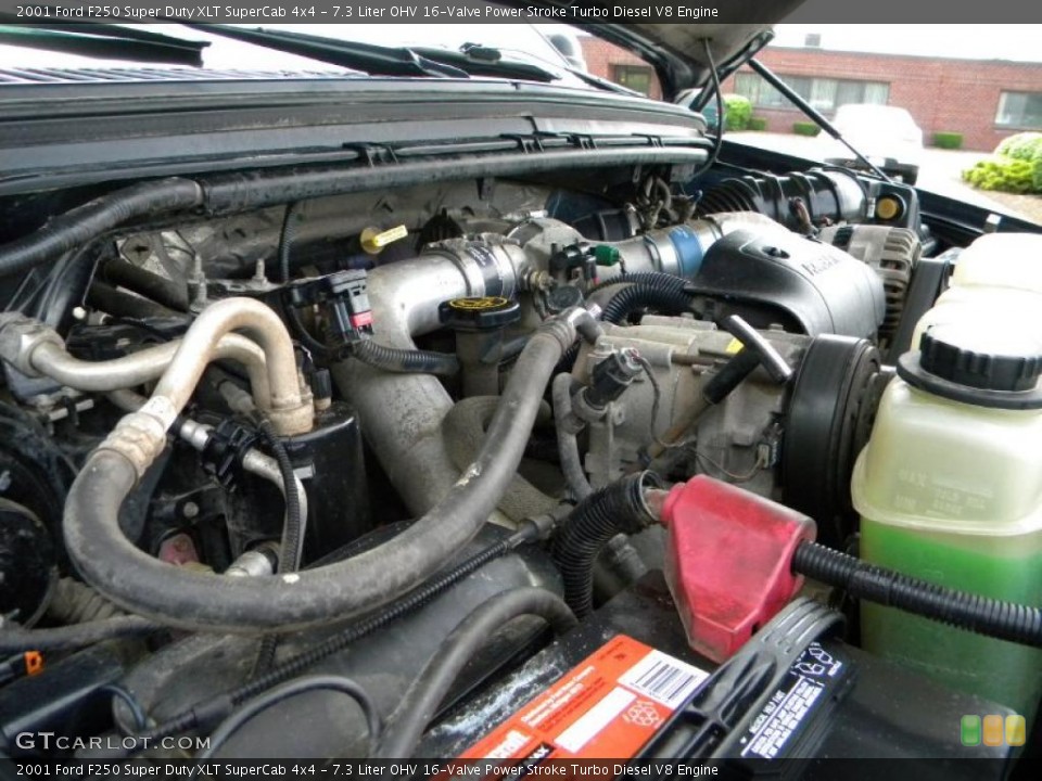 7.3 Liter OHV 16-Valve Power Stroke Turbo Diesel V8 Engine for the 2001 Ford F250 Super Duty #40605505