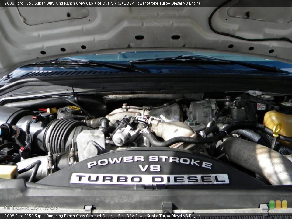 6.4L 32V Power Stroke Turbo Diesel V8 Engine for the 2008 Ford F350 Super Duty #40606625