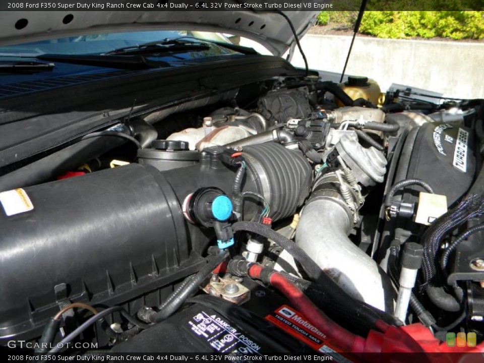 6.4L 32V Power Stroke Turbo Diesel V8 Engine for the 2008 Ford F350 Super Duty #40606637