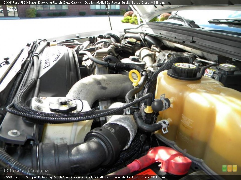 6.4L 32V Power Stroke Turbo Diesel V8 Engine for the 2008 Ford F350 Super Duty #40606649