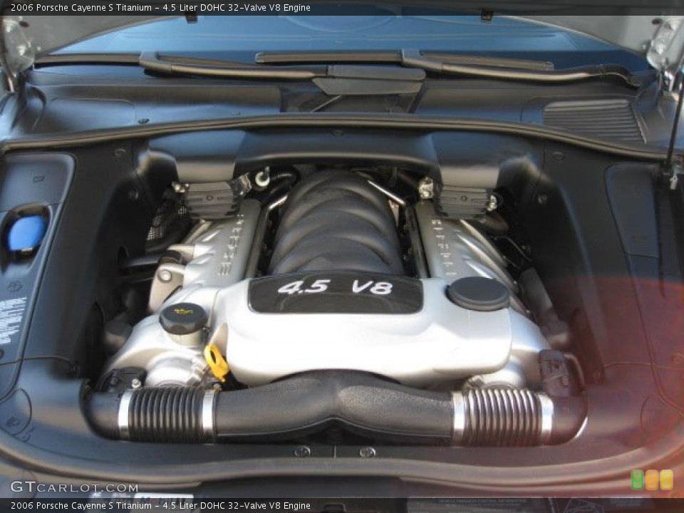 4.5 Liter DOHC 32-Valve V8 Engine for the 2006 Porsche Cayenne #40608757