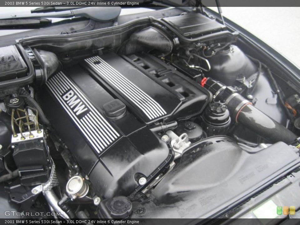 3.0L DOHC 24V Inline 6 Cylinder Engine for the 2003 BMW 5 Series #40609433