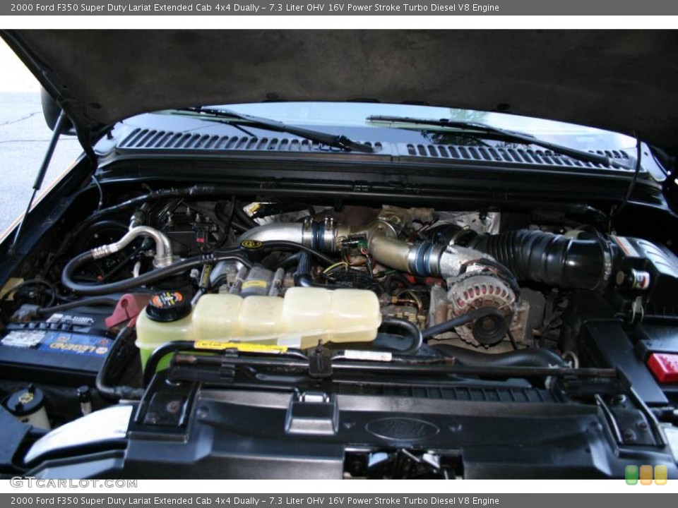 7.3 Liter OHV 16V Power Stroke Turbo Diesel V8 Engine for the 2000 Ford F350 Super Duty #40612965
