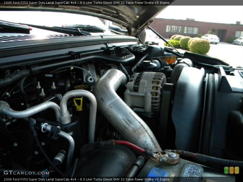 6.0 Liter Turbo Diesel OHV 32 Valve Power Stroke V8 Engine for the 2006 Ford F350 Super Duty #40614665