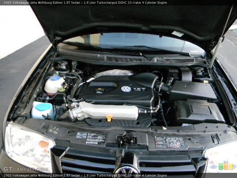 1.8 Liter Turbocharged DOHC 20-Valve 4 Cylinder Engine for the 2003 Volkswagen Jetta #40618342