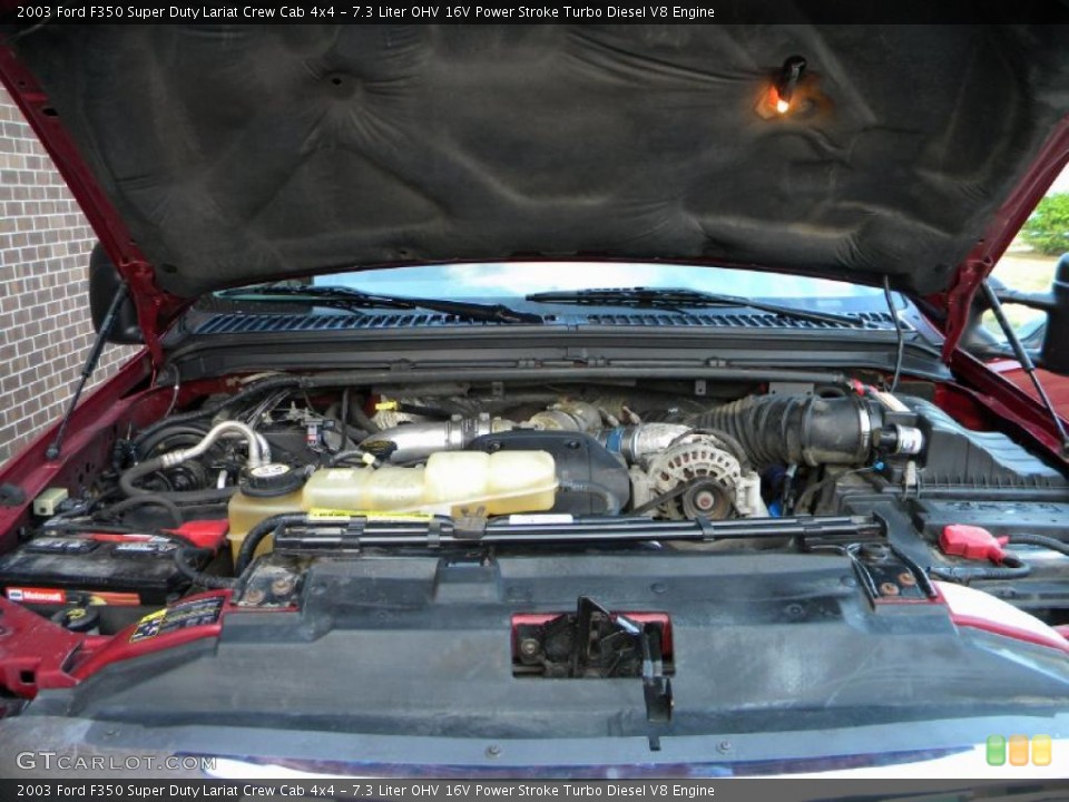 7.3 Liter OHV 16V Power Stroke Turbo Diesel V8 Engine for the 2003 Ford F350 Super Duty #40619926