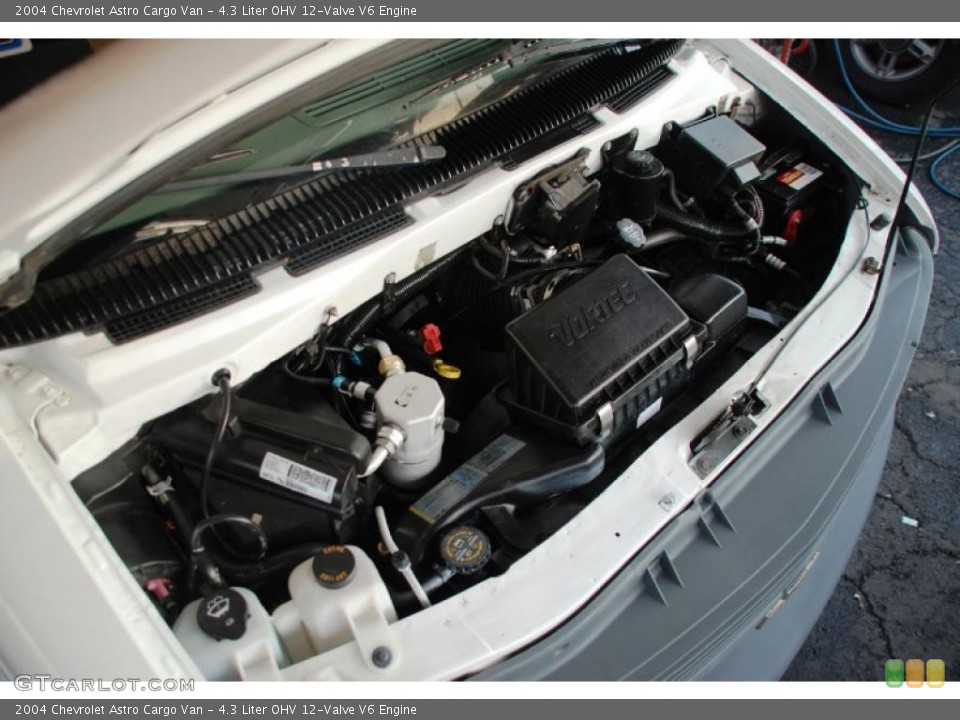 4.3 Liter OHV 12-Valve V6 Engine for the 2004 Chevrolet Astro #40626299
