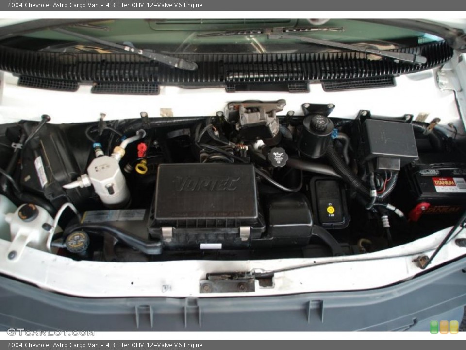 4.3 Liter OHV 12-Valve V6 Engine for the 2004 Chevrolet Astro #40626315