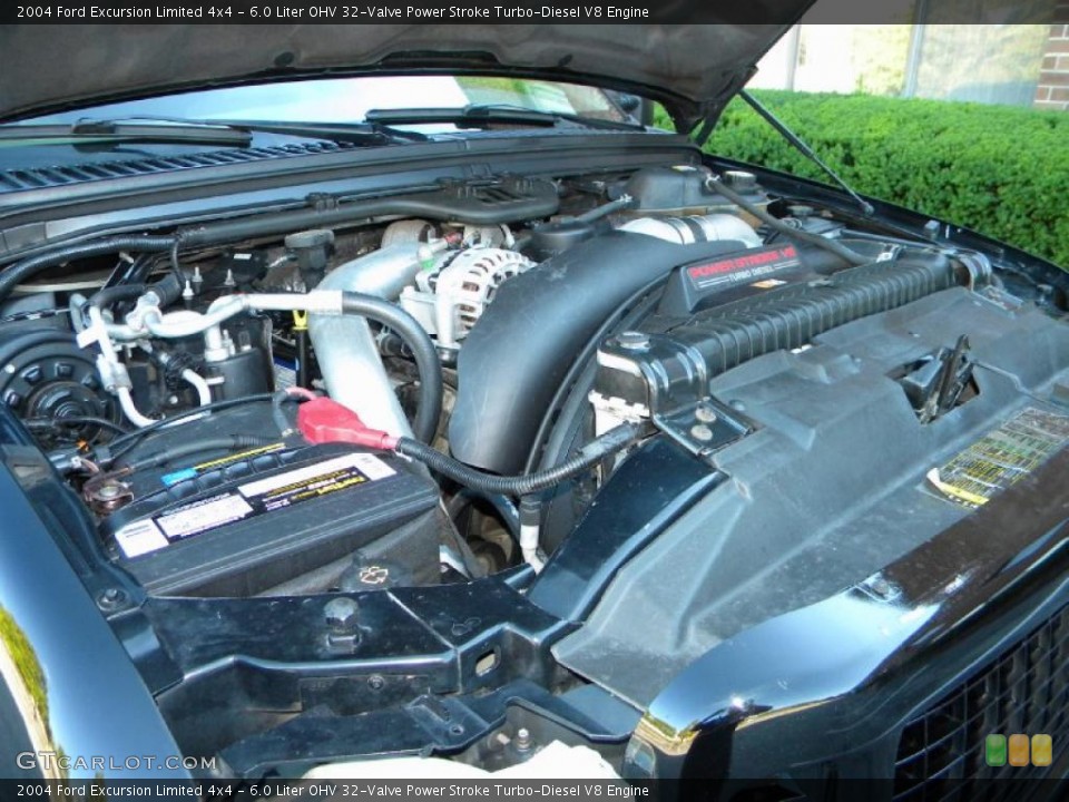 6.0 Liter OHV 32-Valve Power Stroke Turbo-Diesel V8 Engine for the 2004 Ford Excursion #40627794