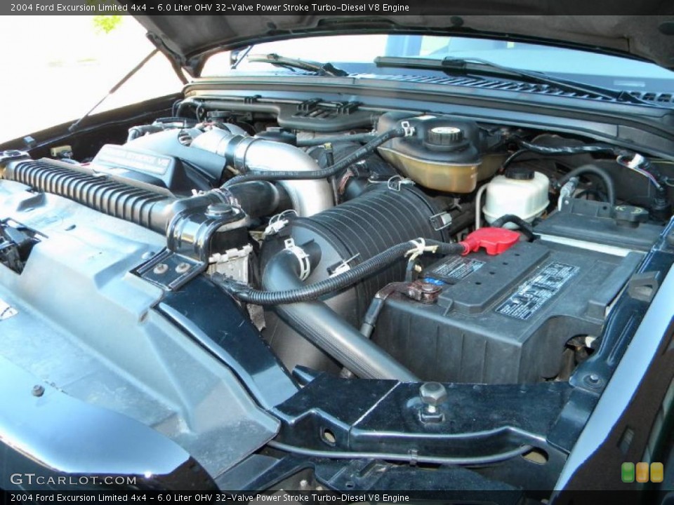 6.0 Liter OHV 32-Valve Power Stroke Turbo-Diesel V8 Engine for the 2004 Ford Excursion #40627810