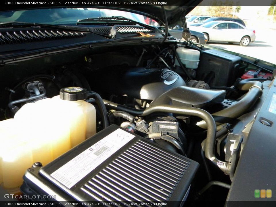 6.0 Liter OHV 16-Valve Vortec V8 Engine for the 2002 Chevrolet Silverado 2500 #40631162