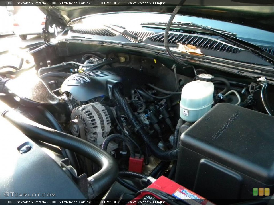6.0 Liter OHV 16-Valve Vortec V8 Engine for the 2002 Chevrolet Silverado 2500 #40631178