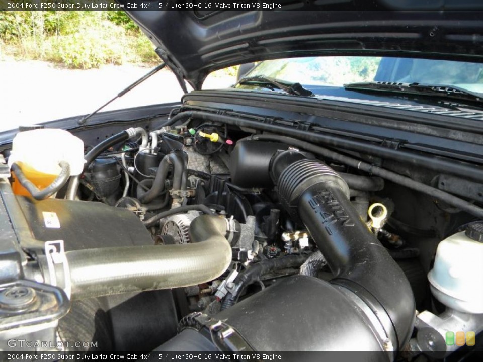 5.4 Liter SOHC 16-Valve Triton V8 Engine for the 2004 Ford F250 Super Duty #40631202