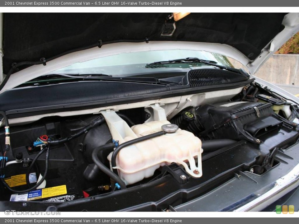 6.5 Liter OHV 16-Valve Turbo-Diesel V8 2001 Chevrolet Express Engine