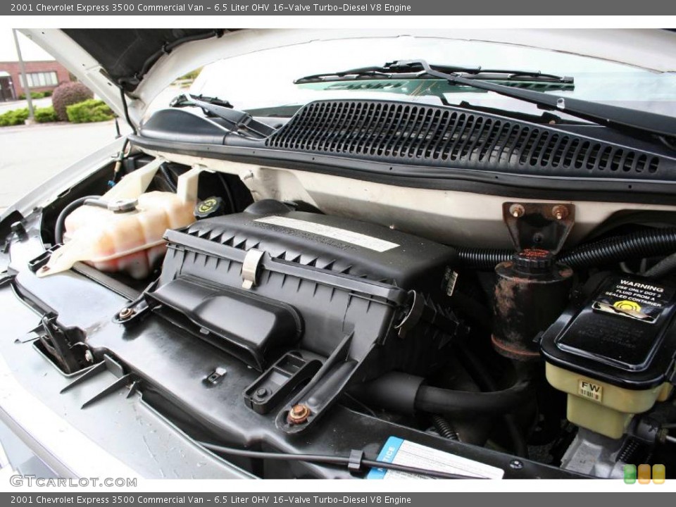 6.5 Liter OHV 16-Valve Turbo-Diesel V8 Engine for the 2001 Chevrolet Express #40631918