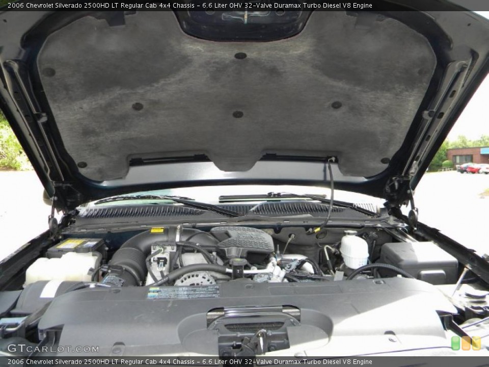 6.6 Liter OHV 32-Valve Duramax Turbo Diesel V8 Engine for the 2006 Chevrolet Silverado 2500HD #40634066