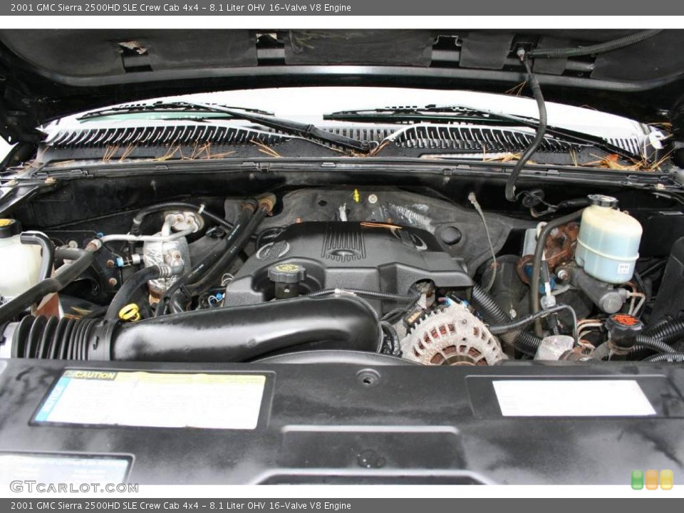 2001 Gmc Sierra 2500hd Engine 8.1 L V8