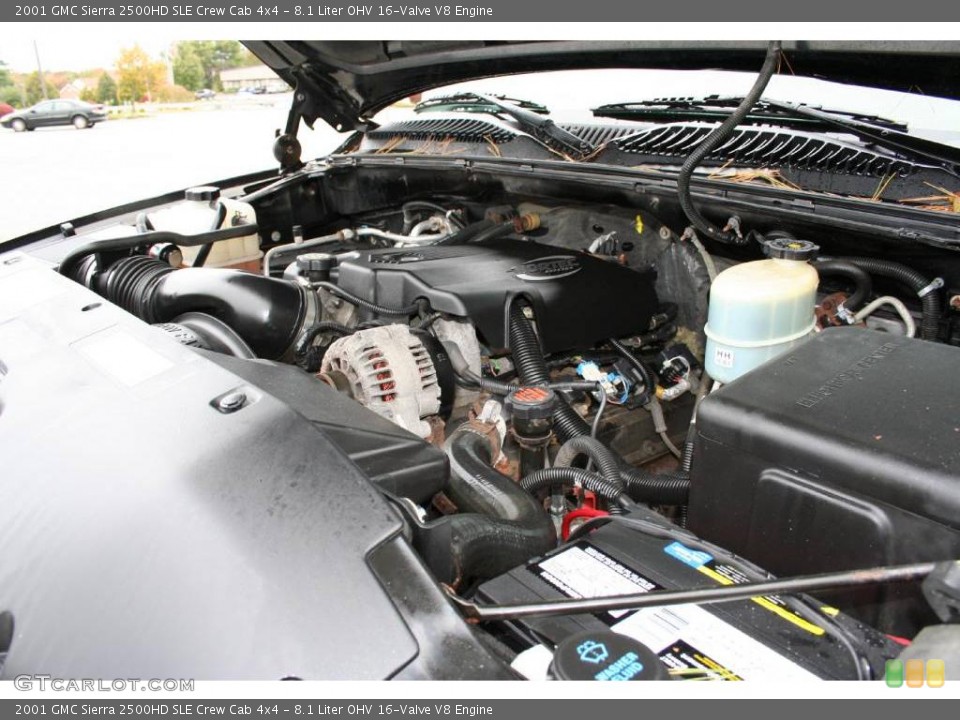 8.1 Liter OHV 16-Valve V8 Engine for the 2001 GMC Sierra 2500HD #40634930