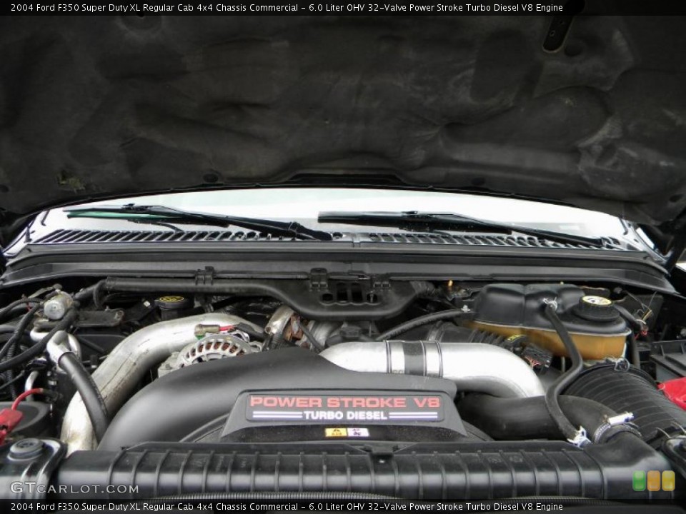 6.0 Liter OHV 32-Valve Power Stroke Turbo Diesel V8 Engine for the 2004 Ford F350 Super Duty #40635858